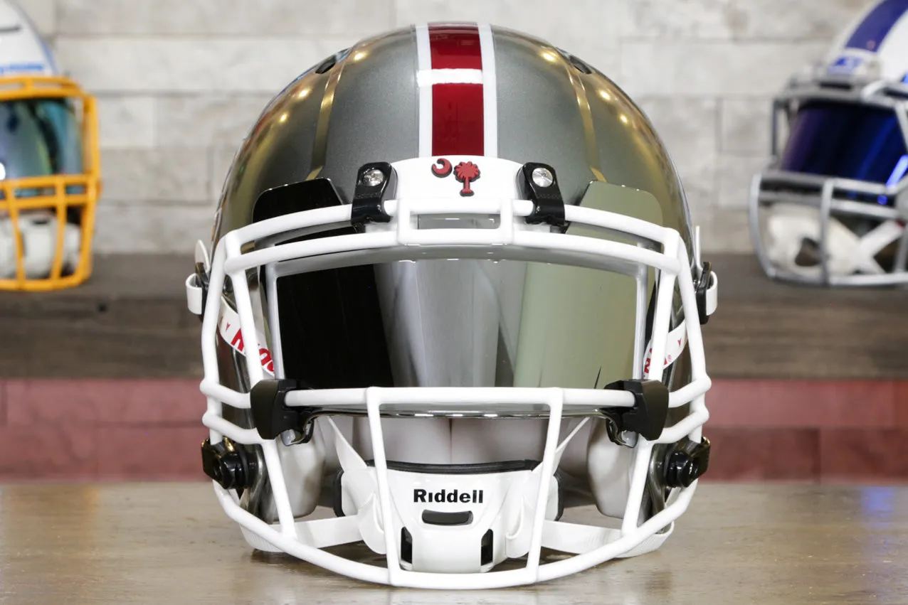 South Carolina Gamecocks Riddell Speed Authentic Helmet - GG Edition 00050