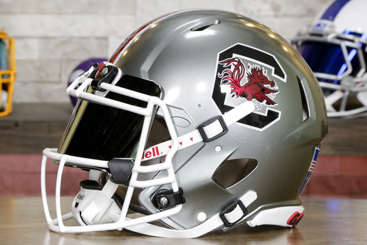 South Carolina Gamecocks Riddell Speed Authentic Helmet - GG Edition 00050