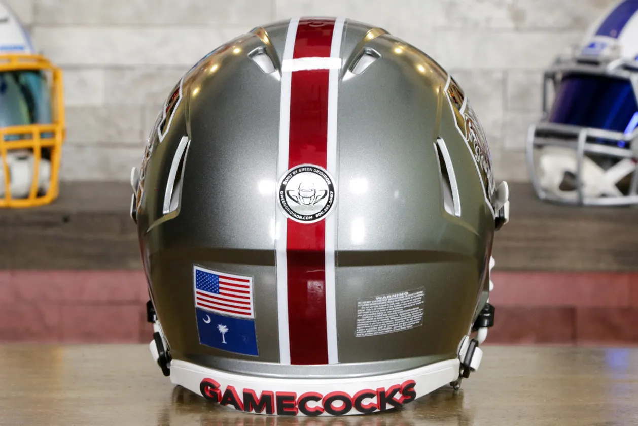 South Carolina Gamecocks Riddell Speed Authentic Helmet - GG Edition 00050