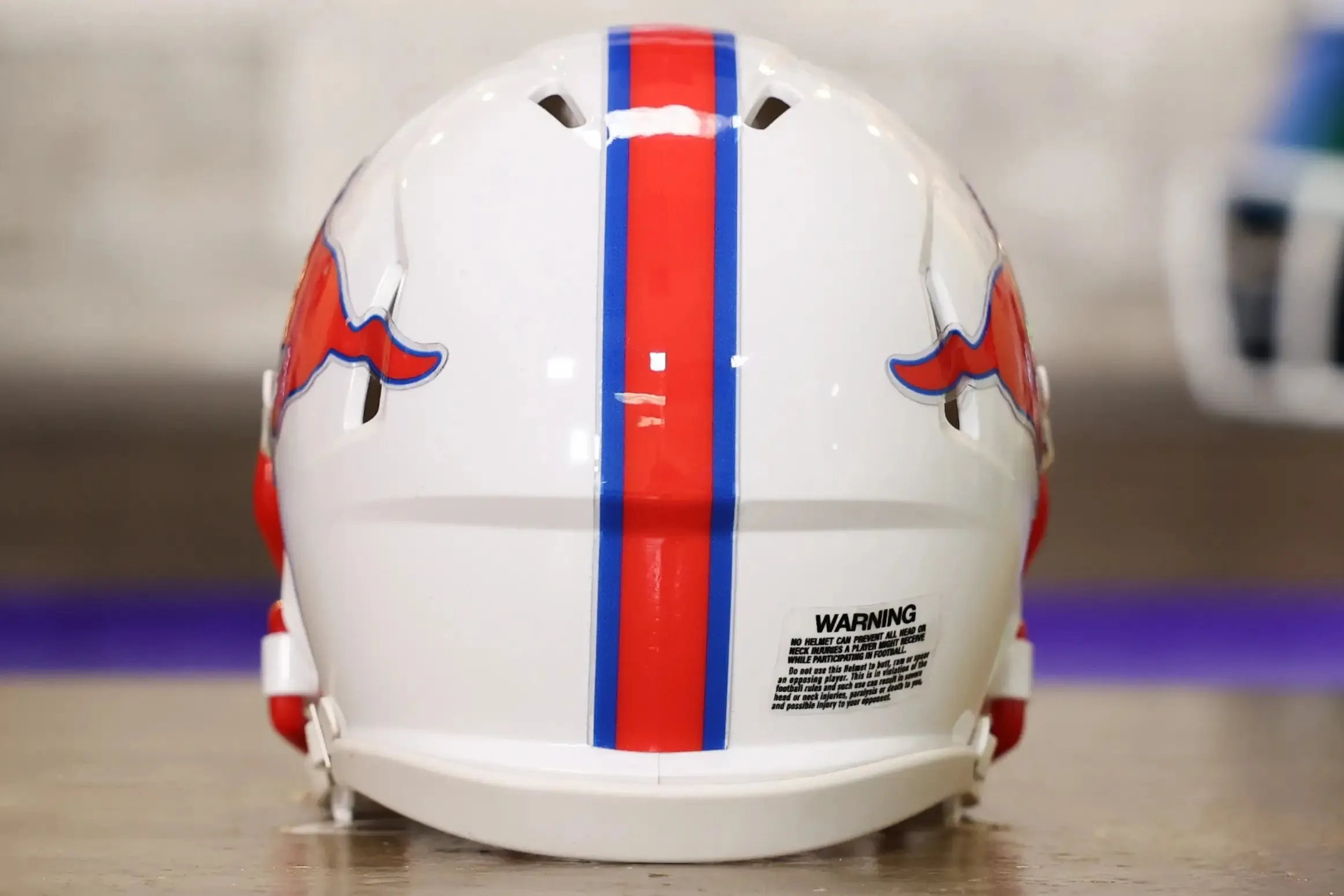 Southern Methodist Mustangs Riddell Speed Mini Helmet - GG Edition 02529