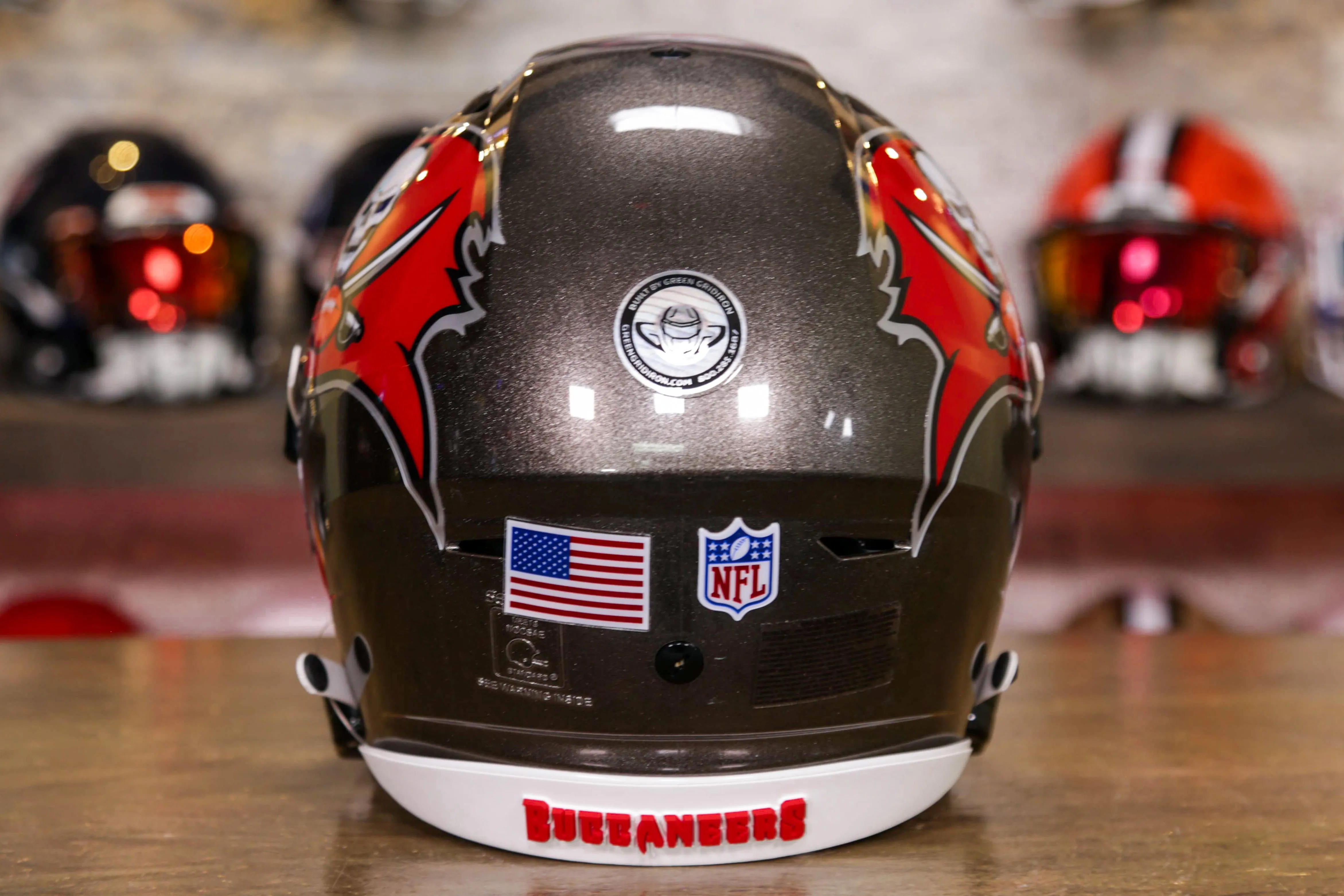 Tampa Bay Buccaneers Riddell SpeedFlex Helmet - GG Edition 00376
