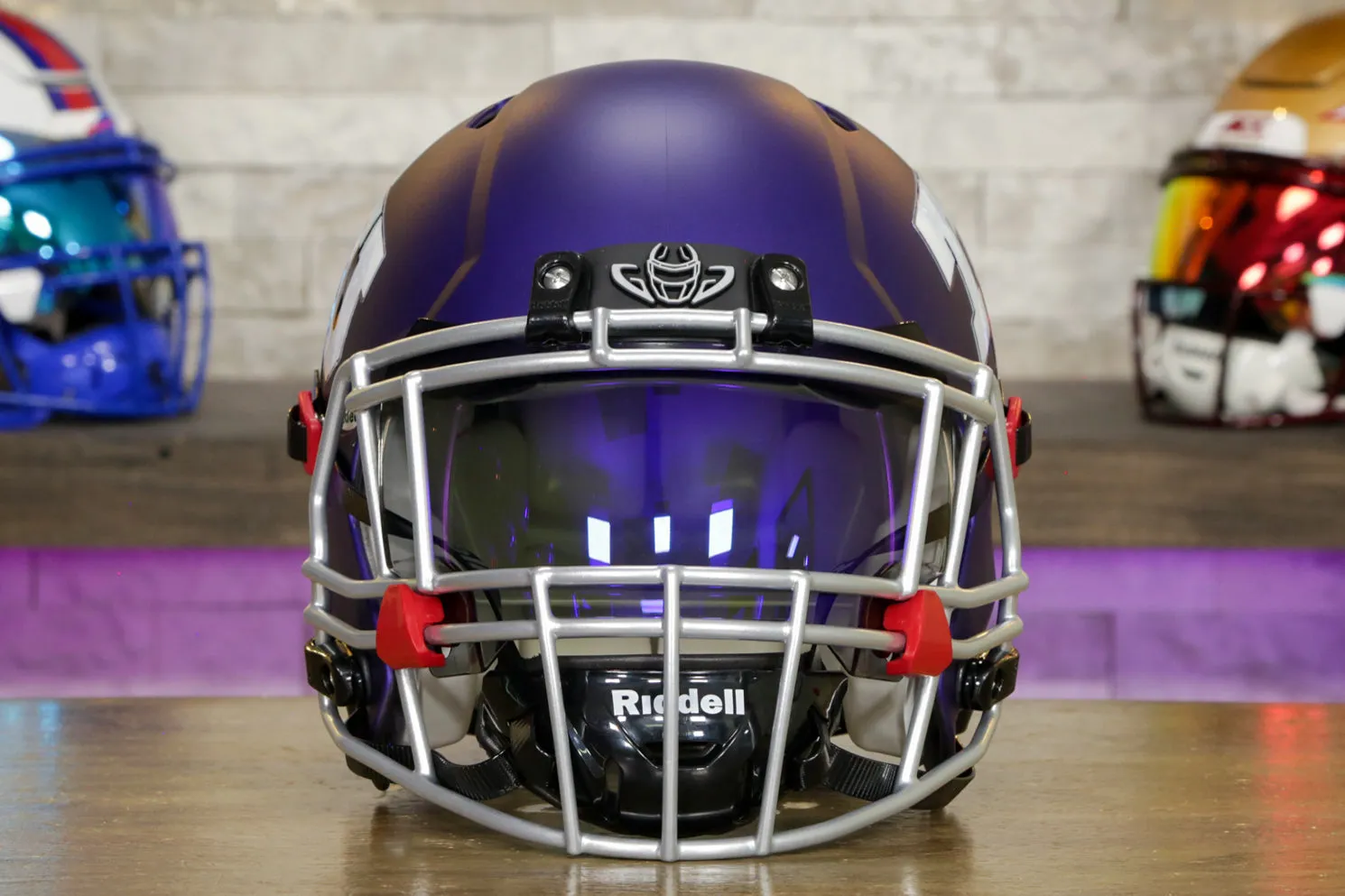TCU Horned Frogs Riddell Speed Authentic Helmet - GG Edition 00775