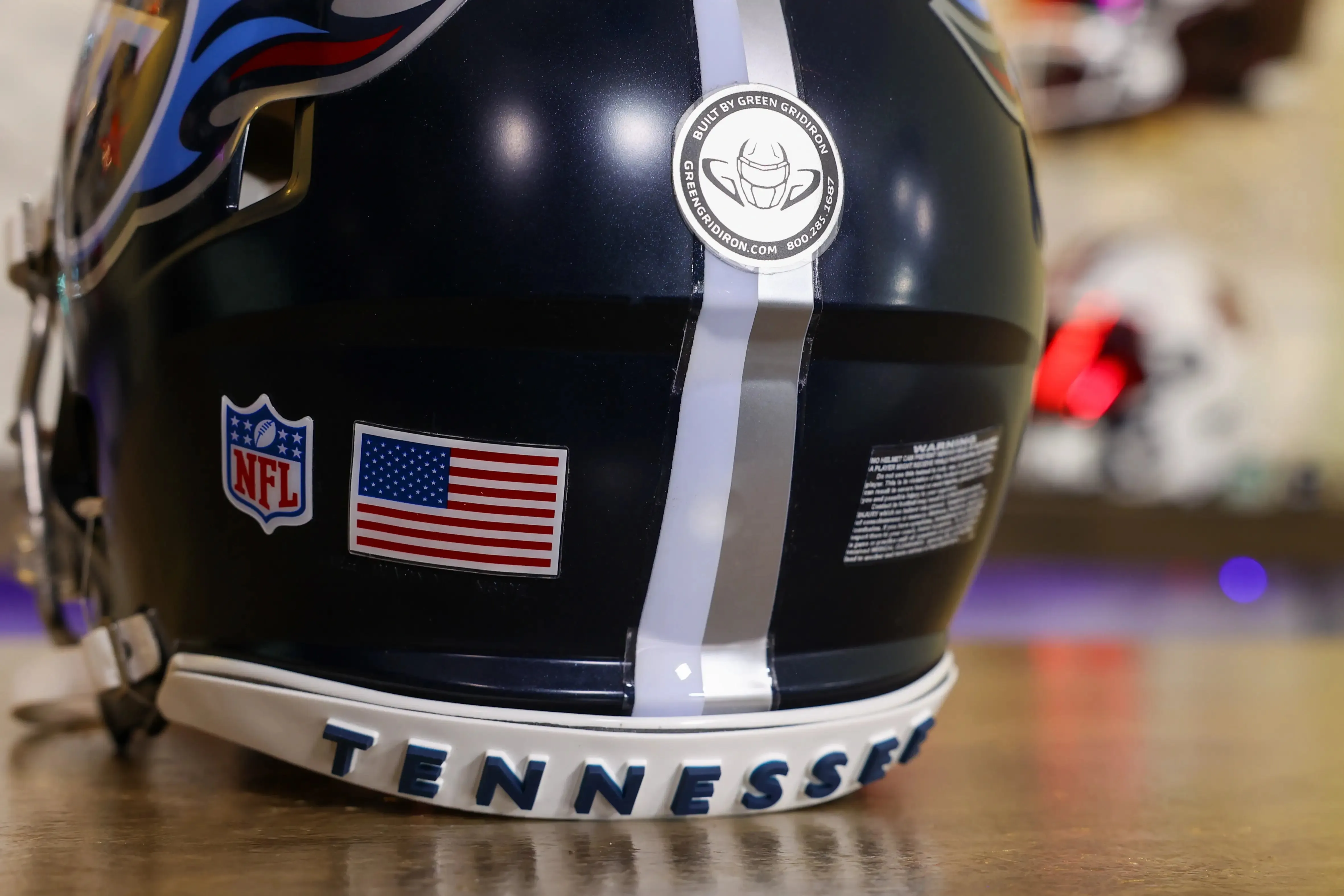 Tennessee Titans Riddell Speed Authentic Helmet - GG Edition