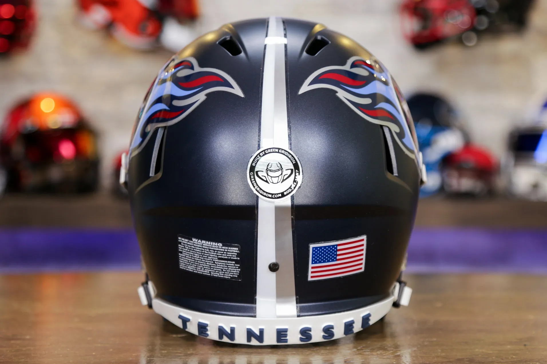Tennessee Titans Riddell Speed Display Helmet - GG Edition 00284