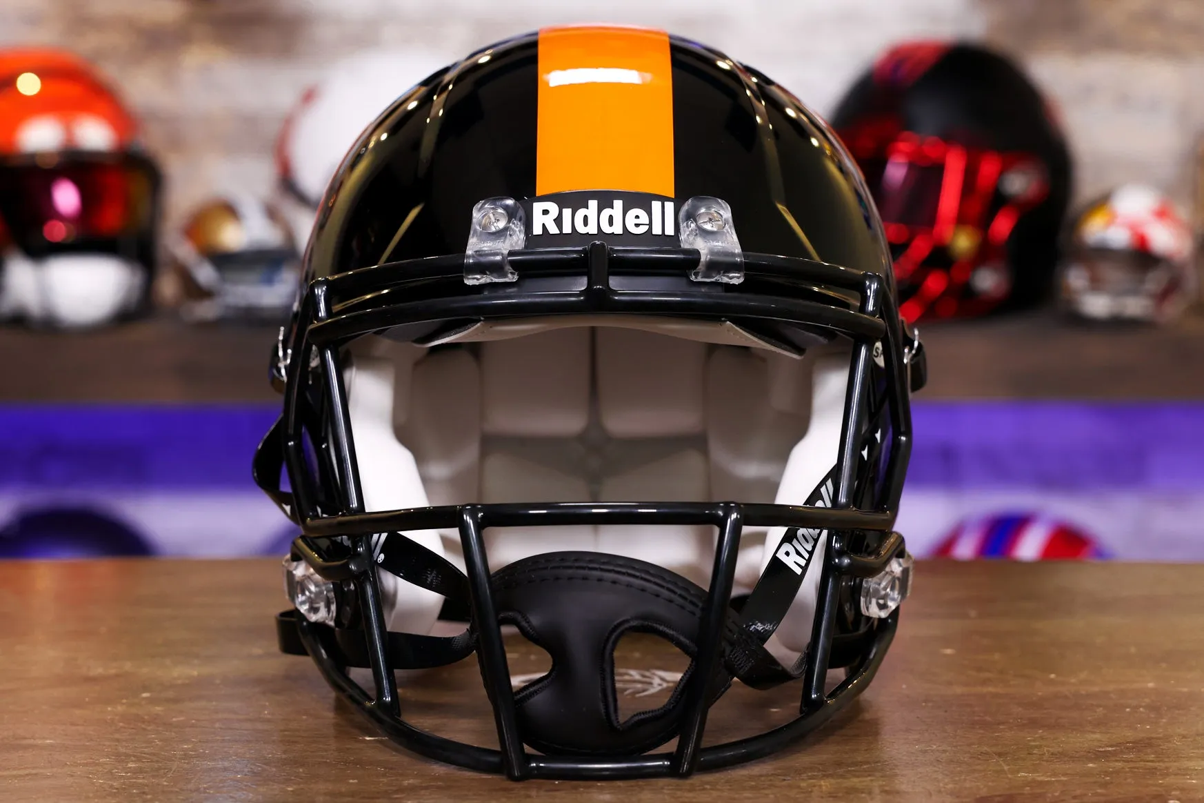 Tennessee Volunteers Riddell Speed Authentic Helmet - Dark Mode