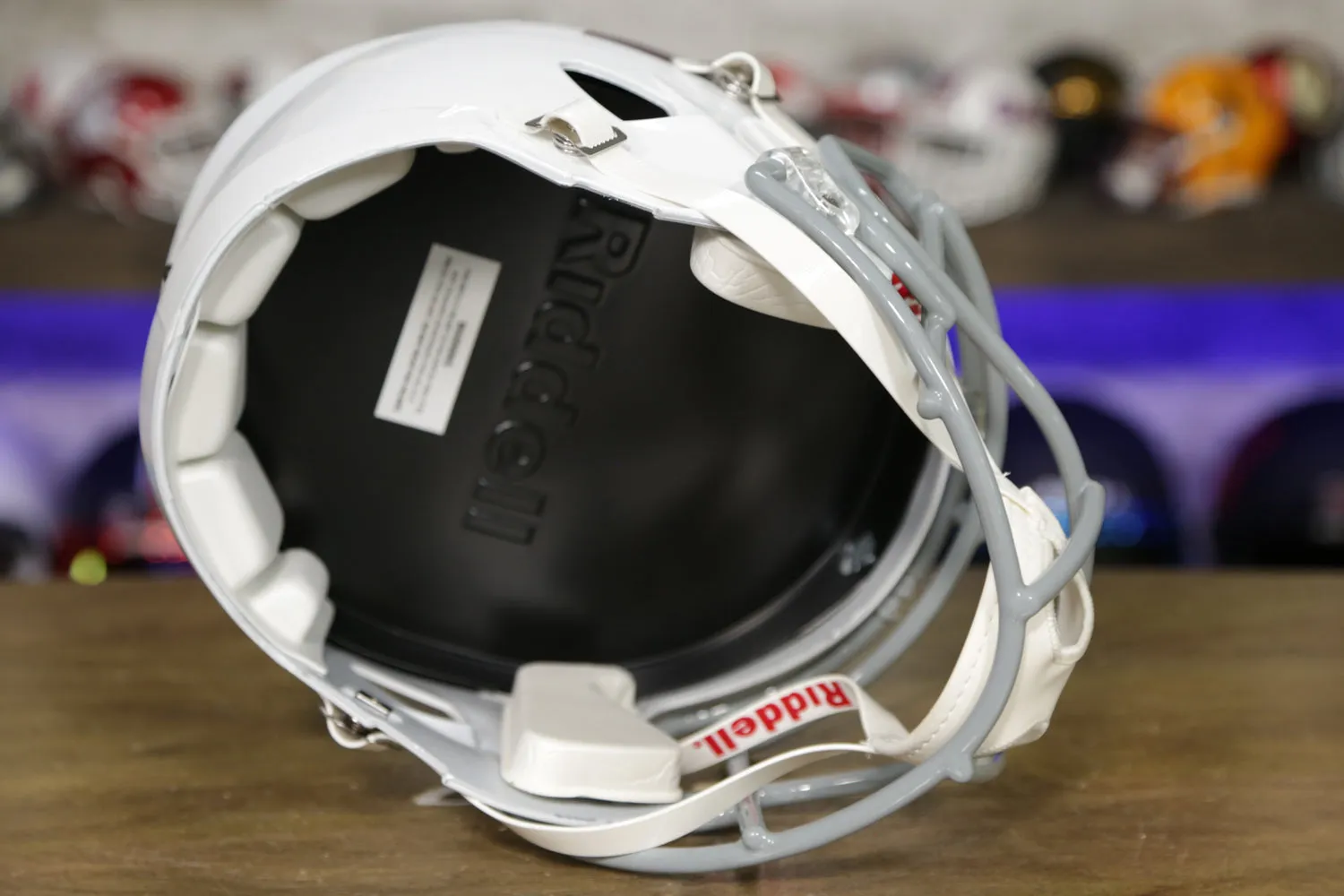 Texas A&M Aggies Riddell Speed Display Helmet - White