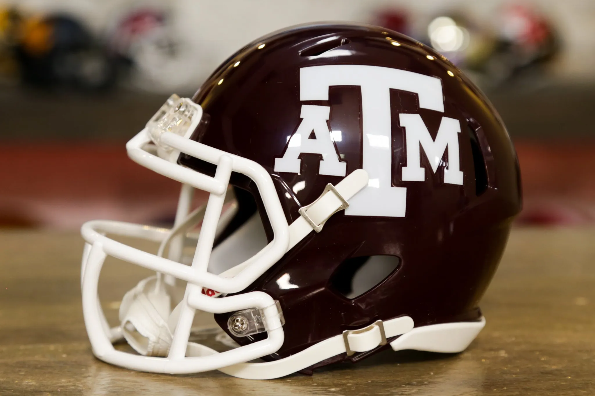 Texas A&M Aggies Riddell Speed Mini Helmet