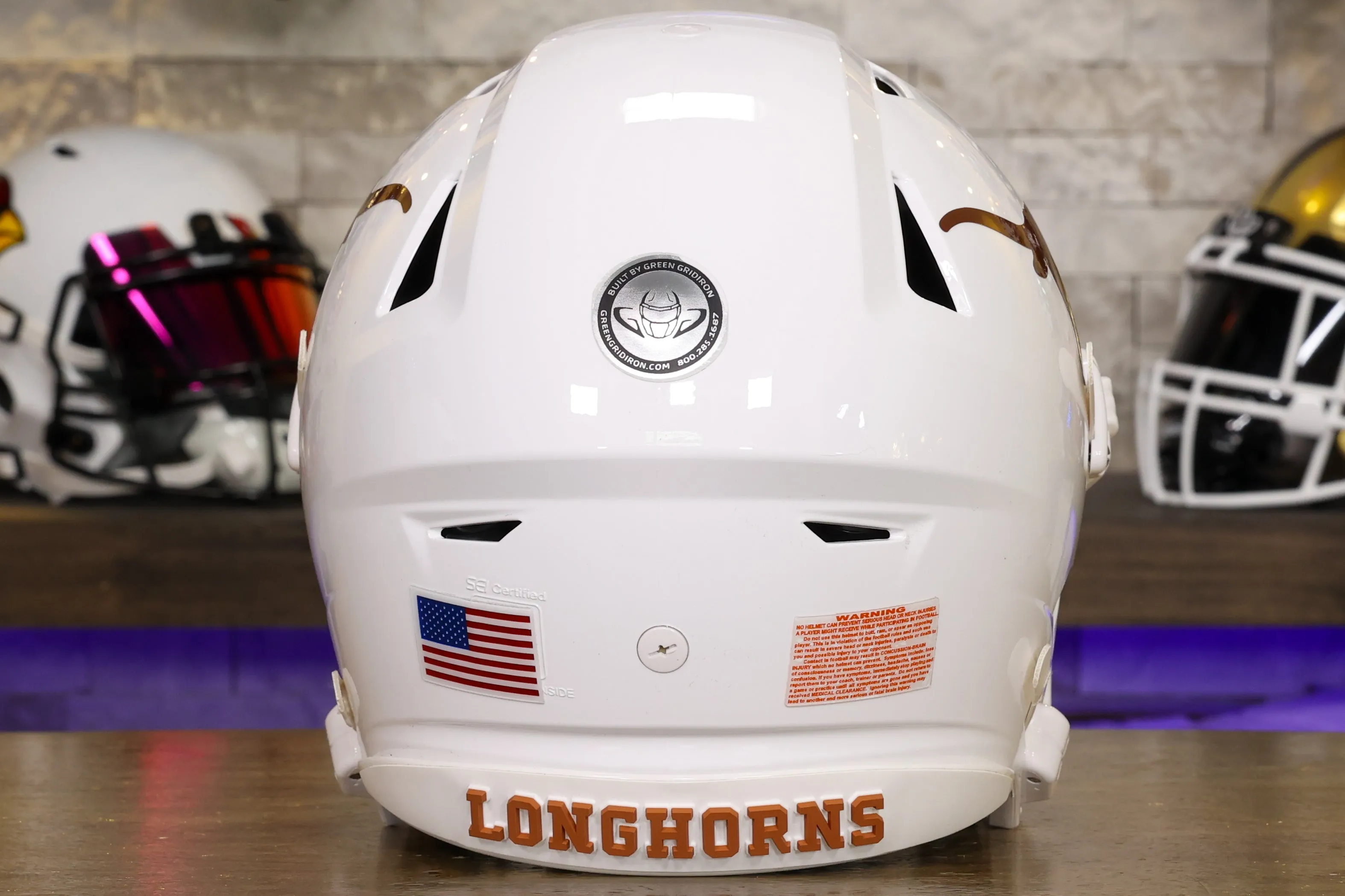 Texas Longhorns Riddell SpeedFlex Helmet - GG Edition 02547