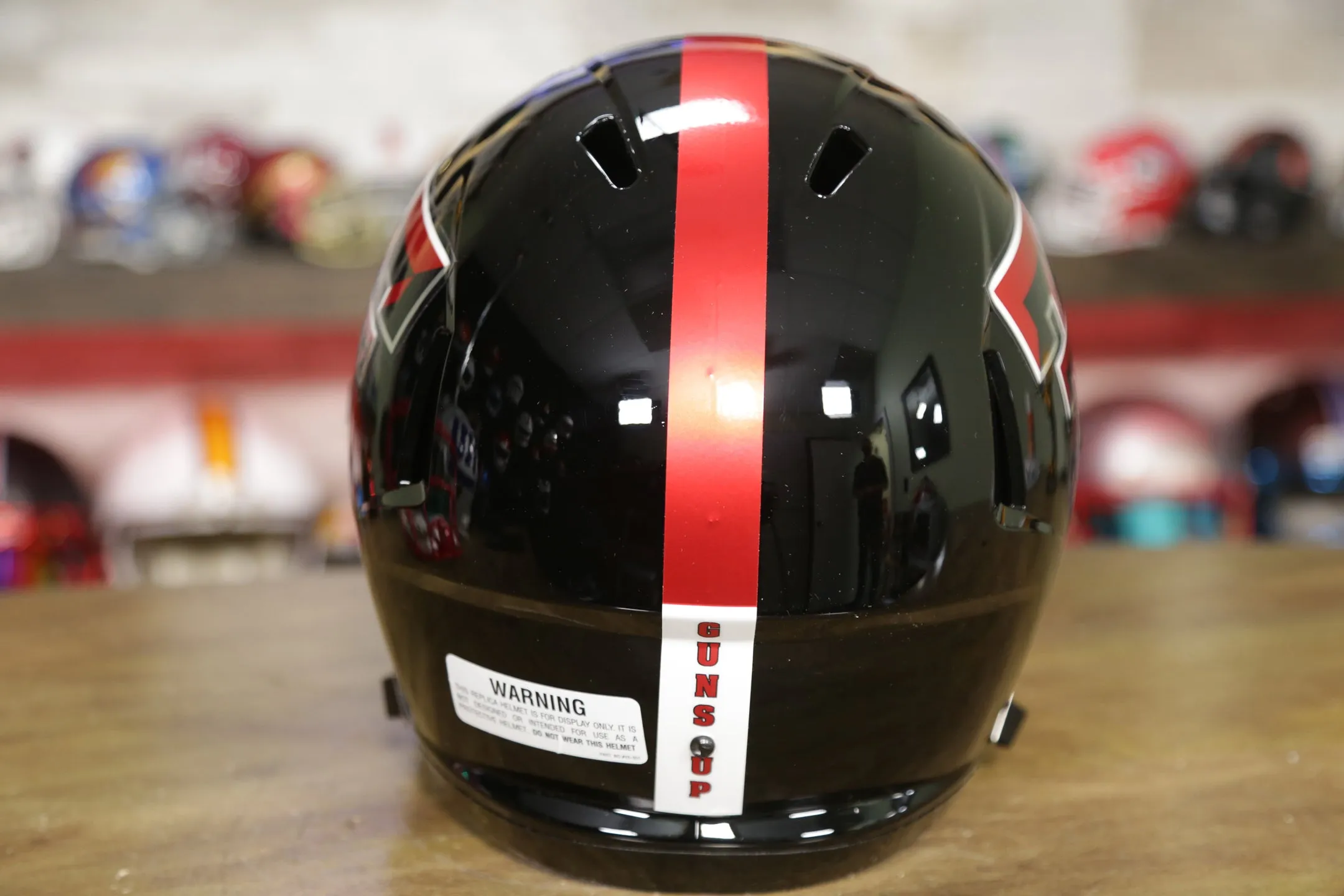 Texas Tech Red Raiders Riddell Speed Display Helmet