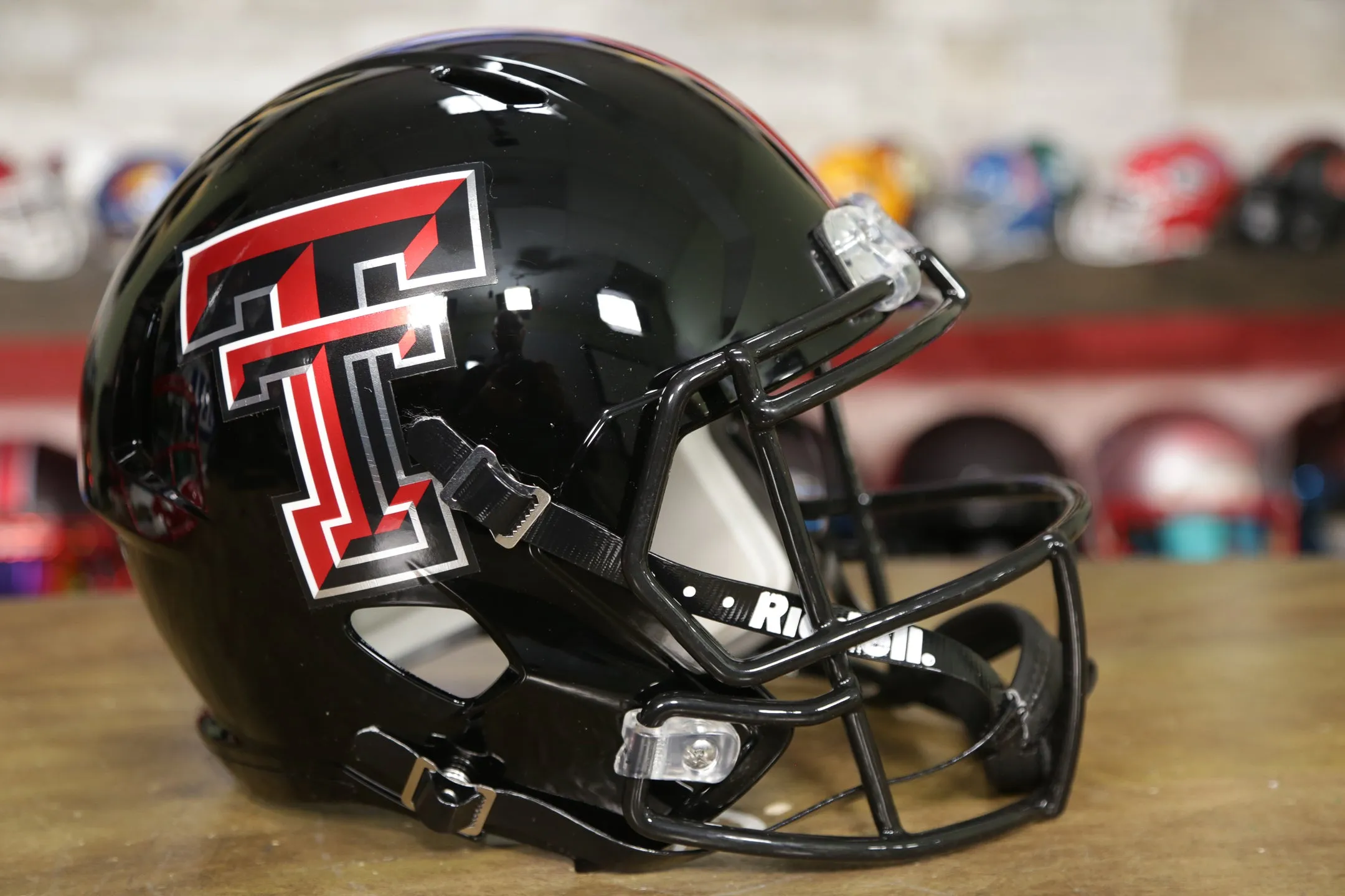 Texas Tech Red Raiders Riddell Speed Display Helmet