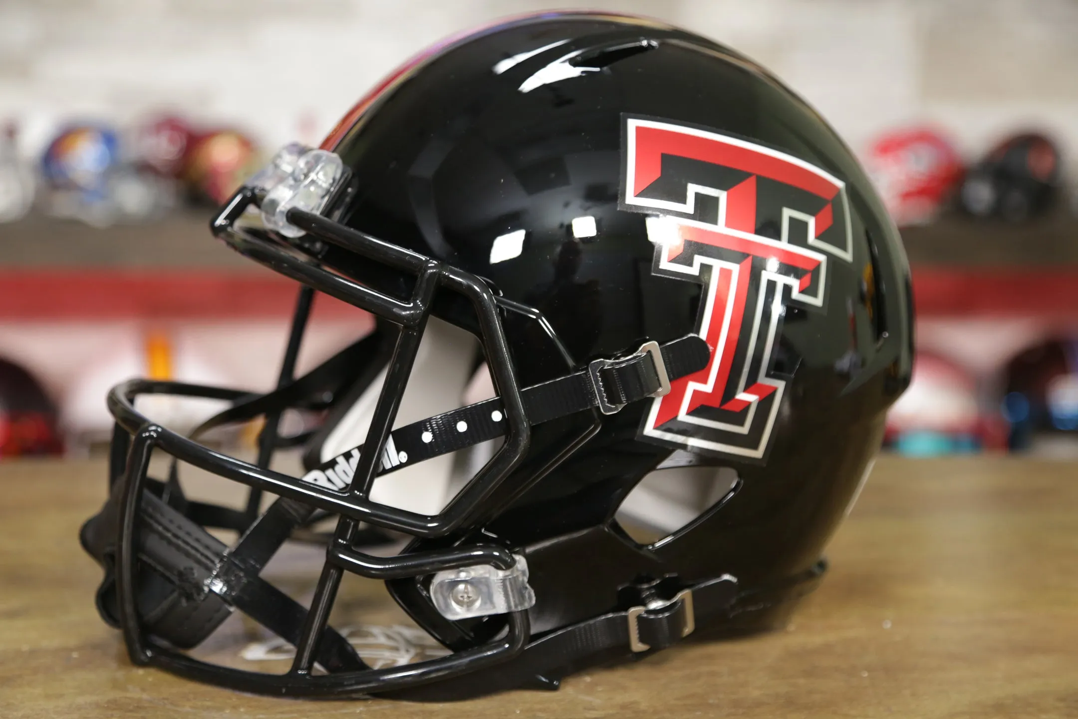 Texas Tech Red Raiders Riddell Speed Display Helmet