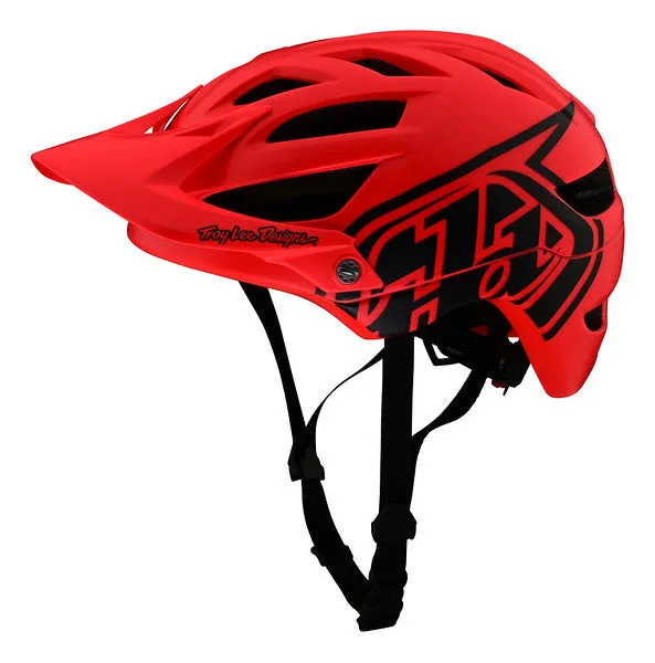 Troy Lee Designs A1 MTB Helmet - Drone - Fire Red - 2022