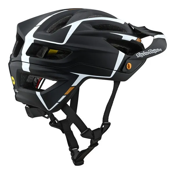 Troy Lee Designs A2 MIPS MTB Helmet - Sliver - Black-White