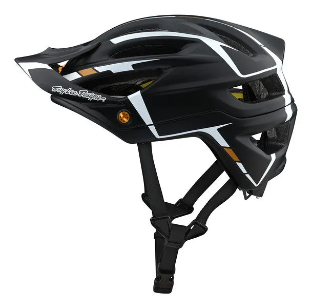Troy Lee Designs A2 MIPS MTB Helmet - Sliver - Black-White