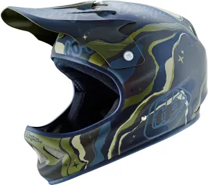 Troy Lee Designs D2 Full Face Helmet - Galaxy Green