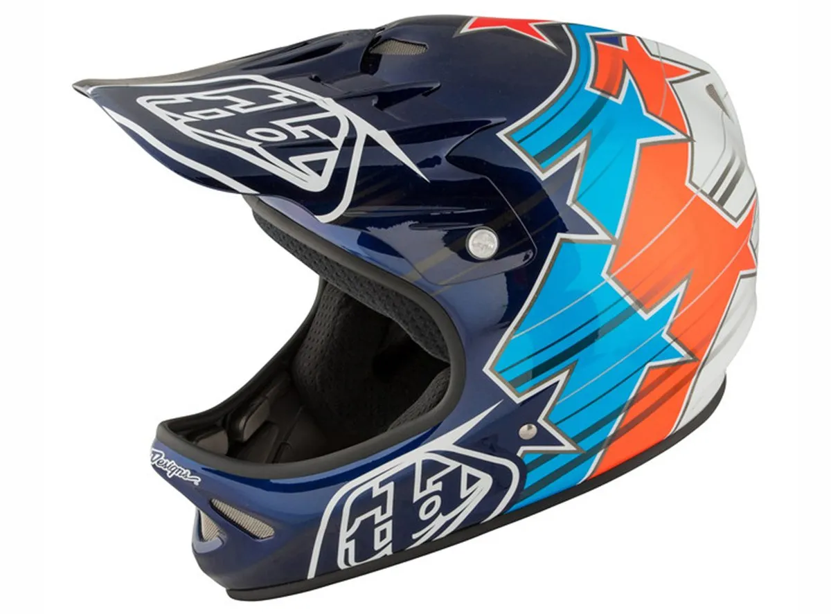 Troy Lee Designs D2 Fusion Full Face Helmet - Blue