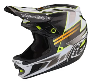 Troy Lee Designs D4 Carbon Full Face Helmet with MIPS - Saber - Gray - 2023
