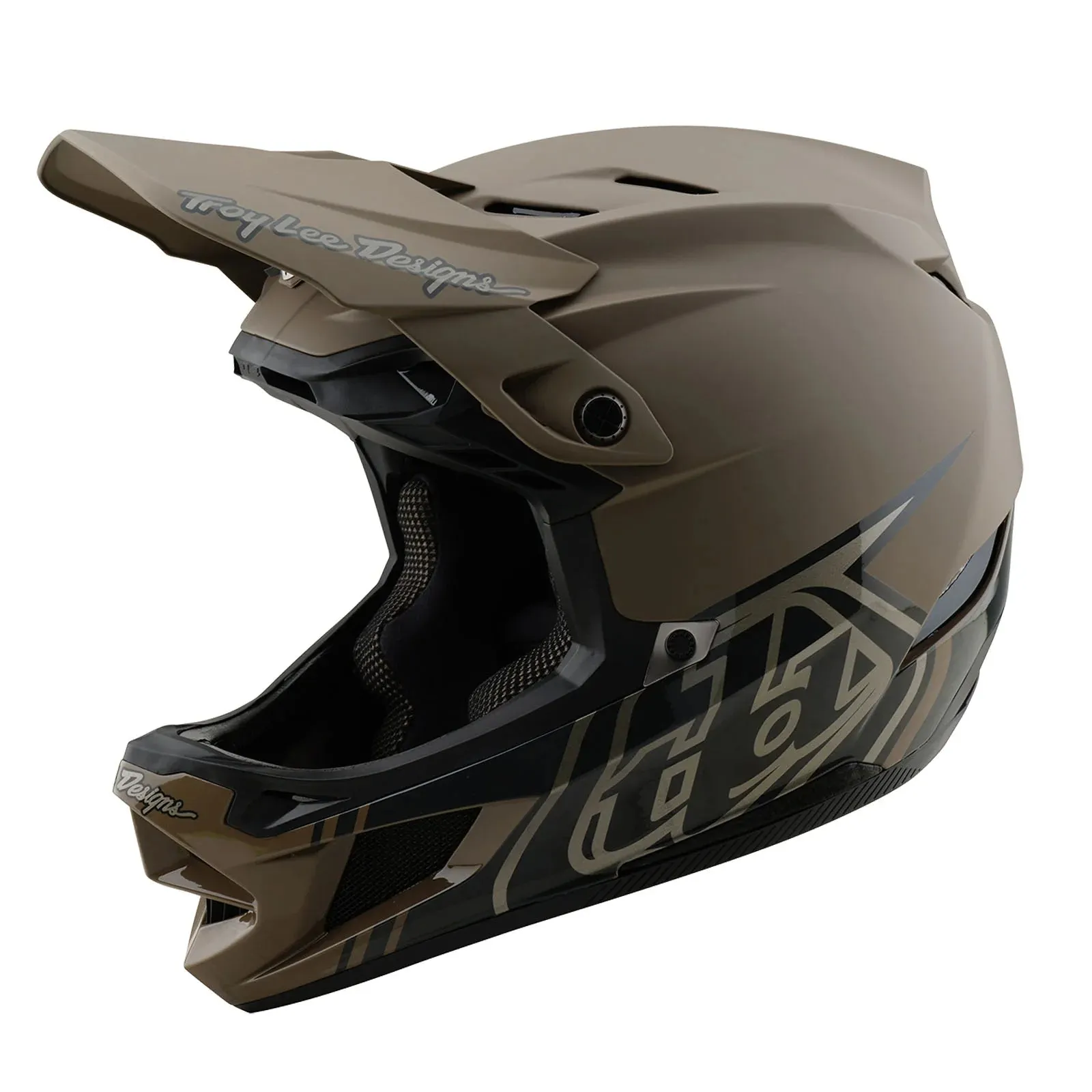 Troy Lee Designs D4 Composite Full Face Helmet - Stealth - Caper