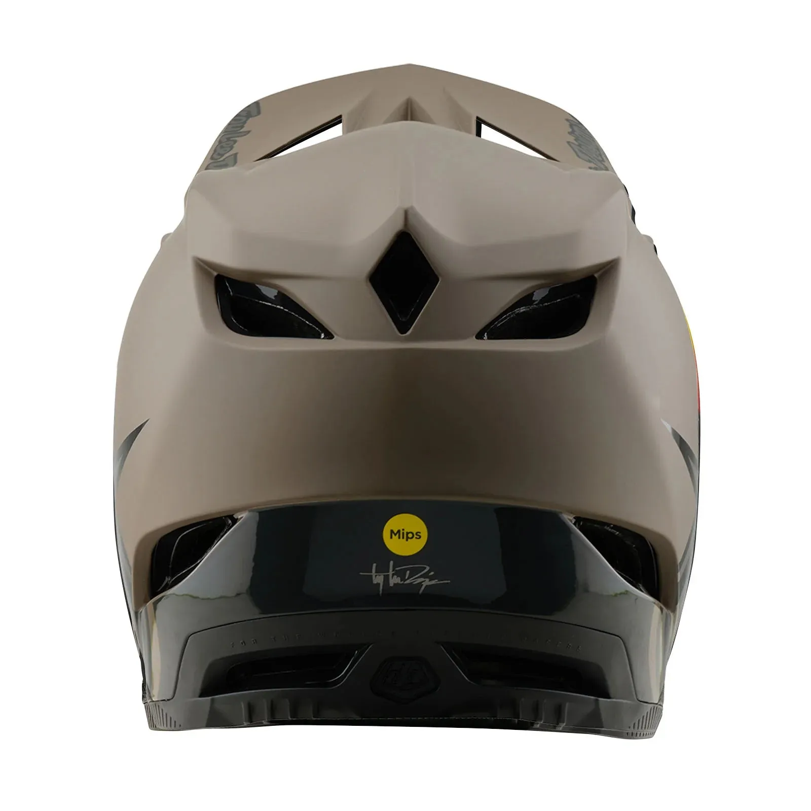 Troy Lee Designs D4 Composite Full Face Helmet - Stealth - Caper