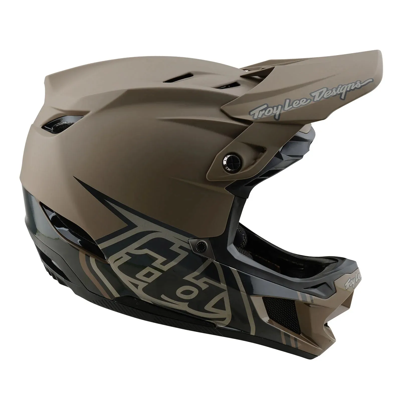 Troy Lee Designs D4 Composite Full Face Helmet - Stealth - Caper