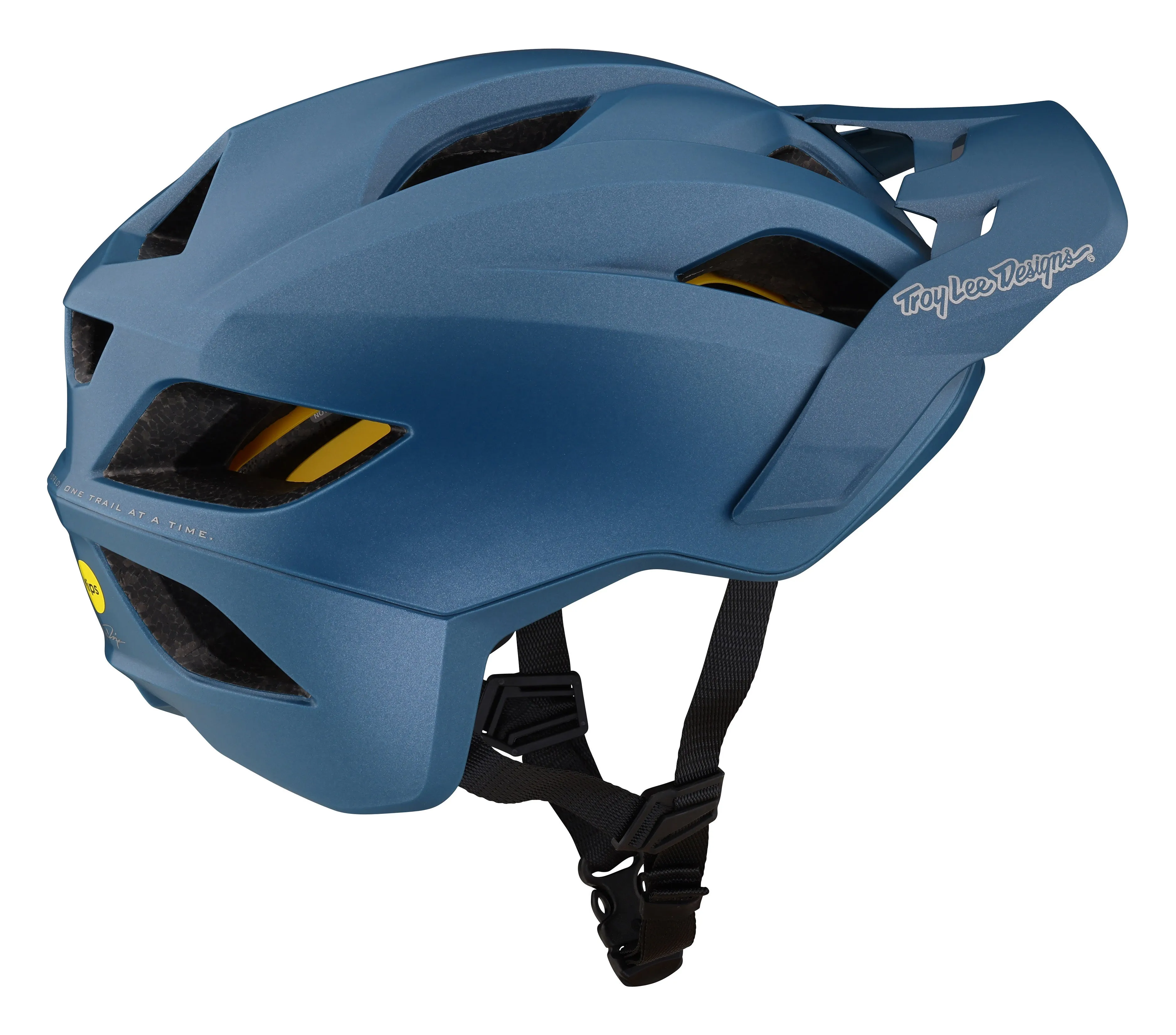 Troy Lee Designs Flowline MTB Helmet with MIPS - Orbit - Mirage Blue - 2023