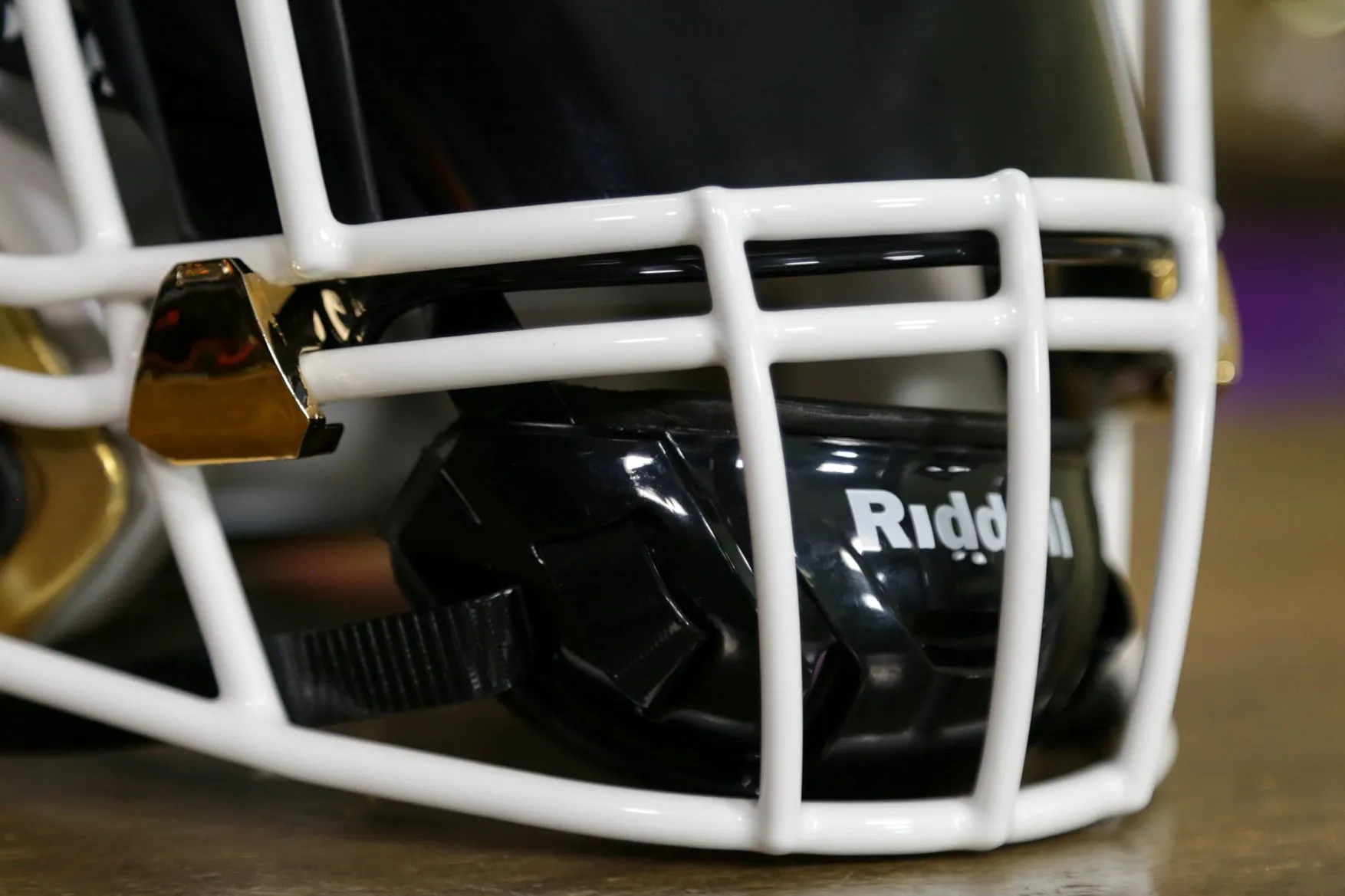 UCF Golden Knights Riddell Speed Authentic Helmet - Gold GG Edition