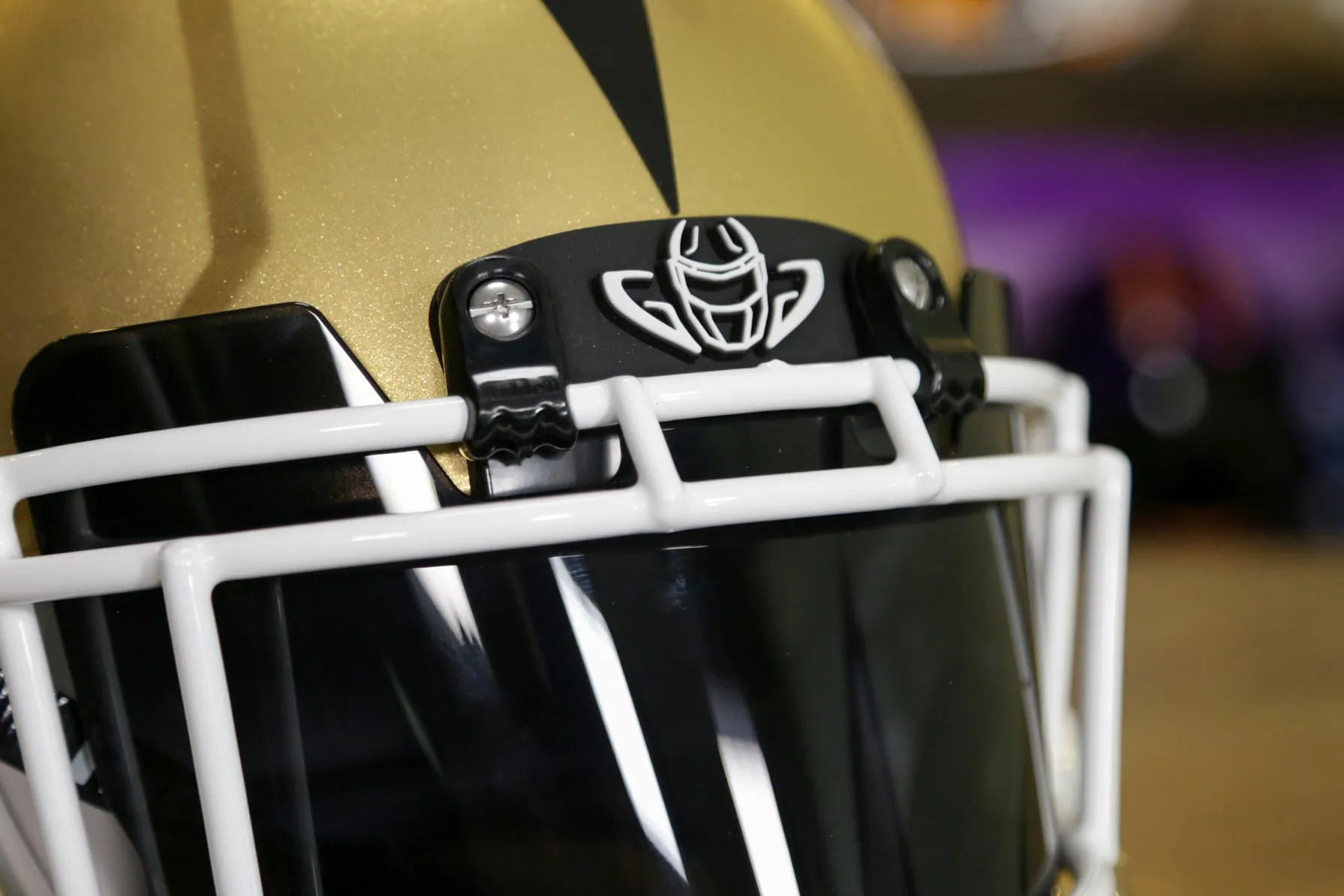 UCF Golden Knights Riddell Speed Authentic Helmet - Gold GG Edition