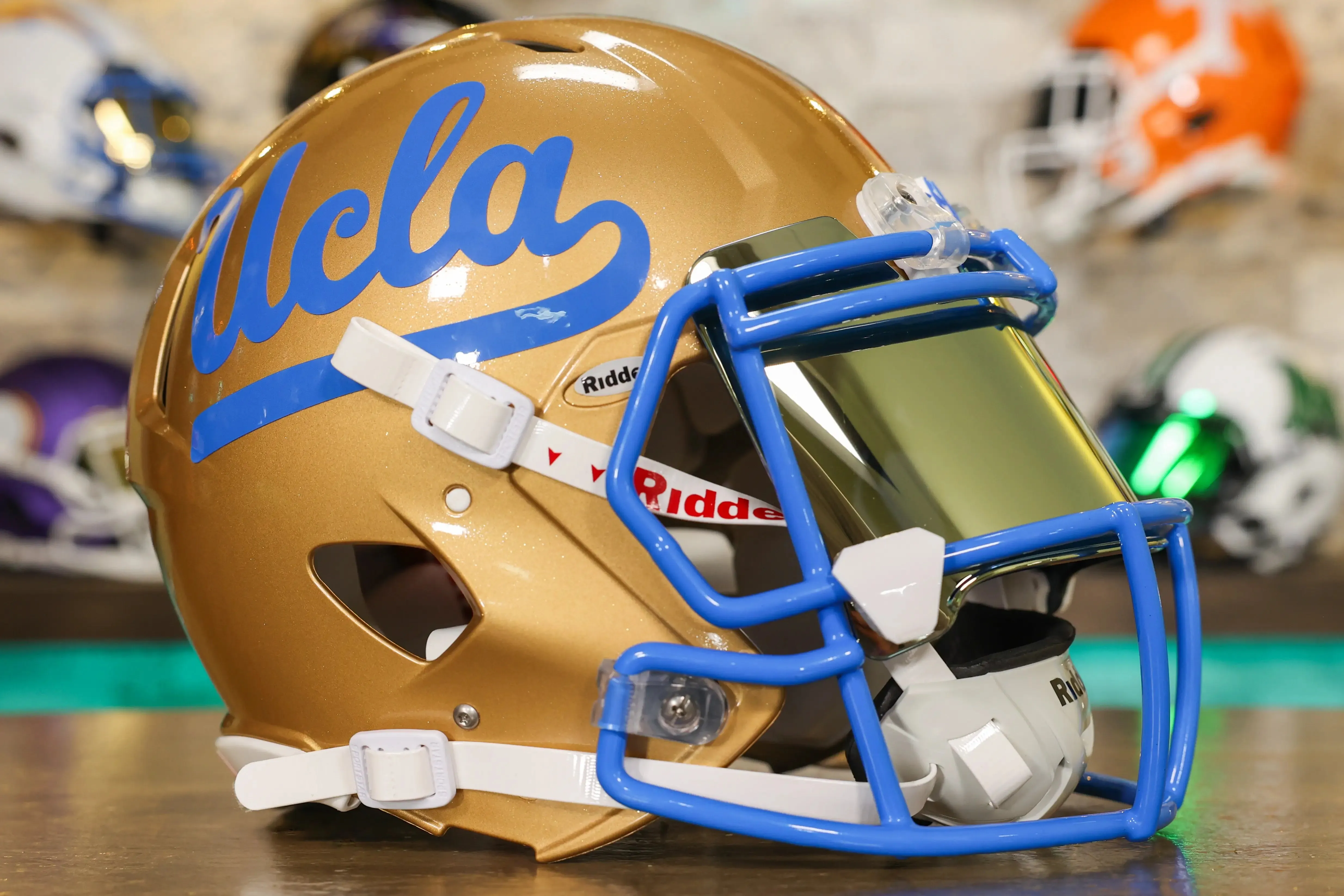 UCLA Bruins Riddell Speed Authentic Helmet - GG Edition 02001