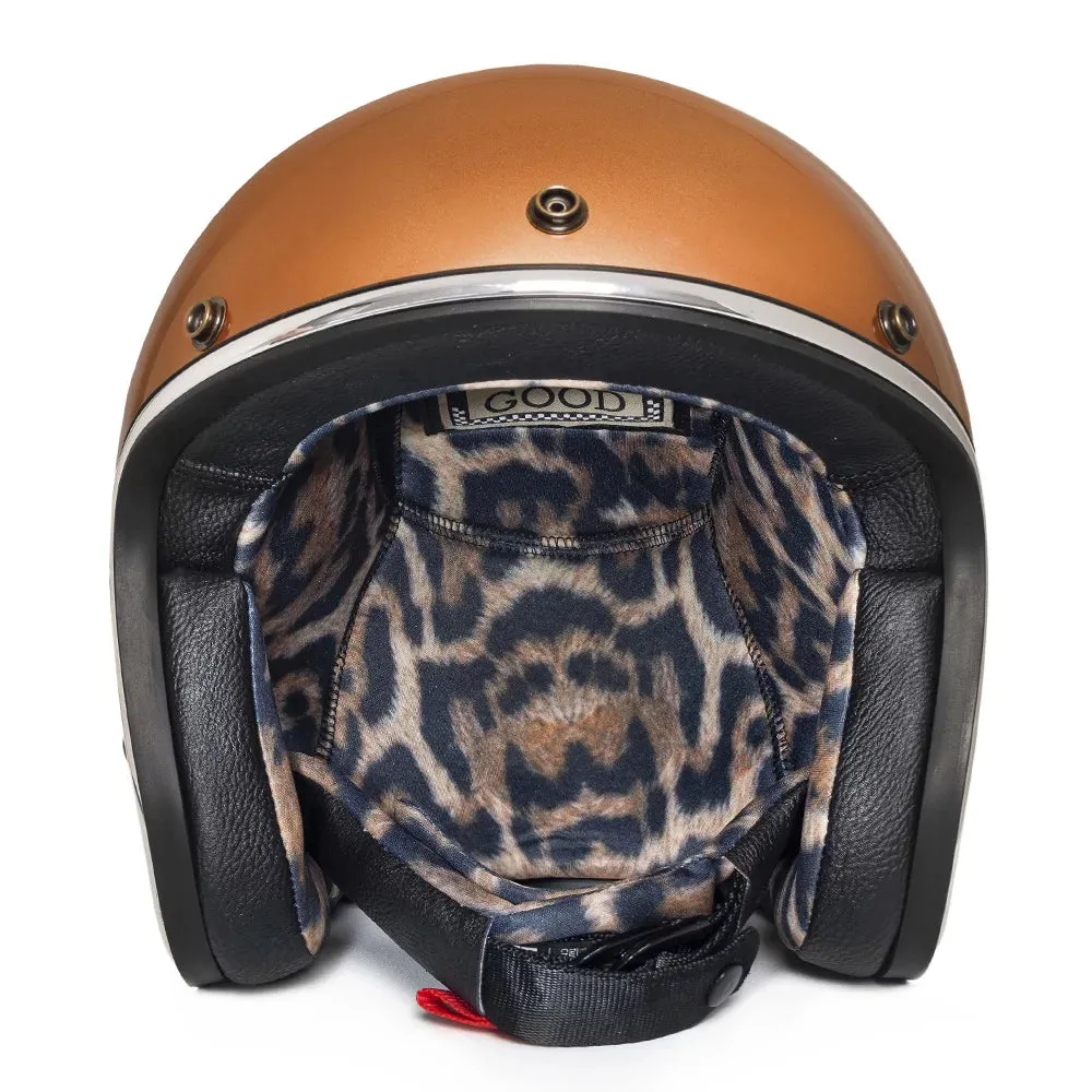Urban Open Face Helmet Tracer Bronze