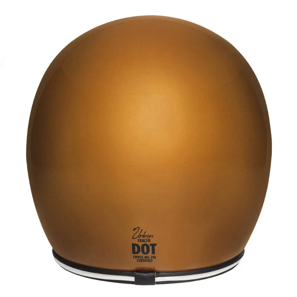 Urban Open Face Helmet Tracer Bronze