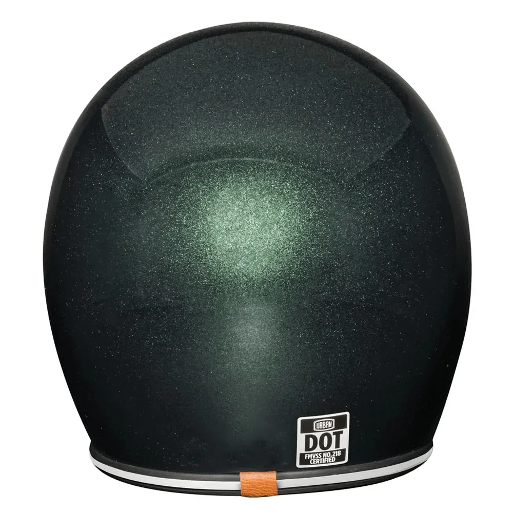 Urban Open Face Helmet Tracer Green Flake II