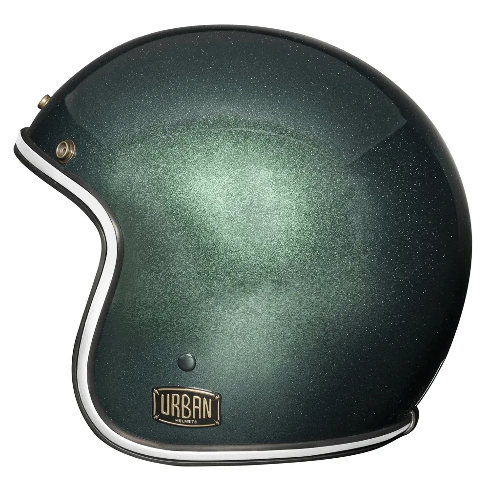 Urban Open Face Helmet Tracer Green Flake II
