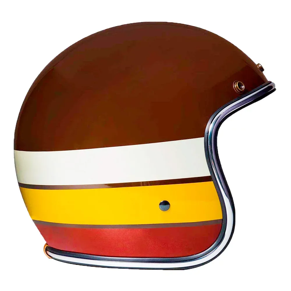 Urban Open Face Helmet Tracer Sunset Brown
