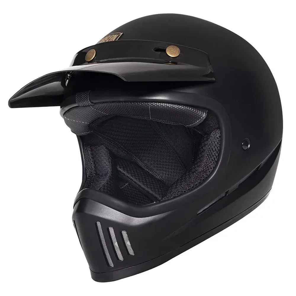 Urban Retro Off-Road Helmet Desperado Matte Black