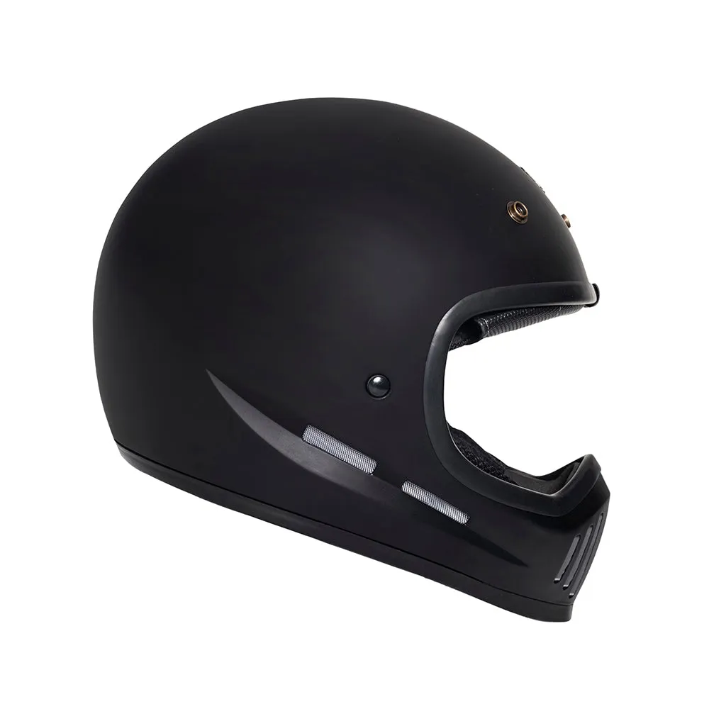 Urban Retro Off-Road Helmet Desperado Matte Black