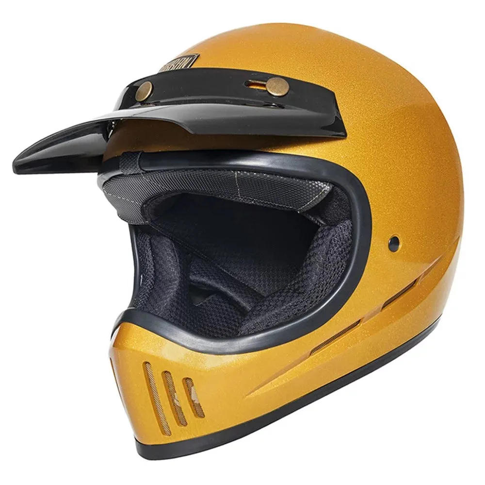 Urban Retro Off-Road Helmet Desperado Stay Gold