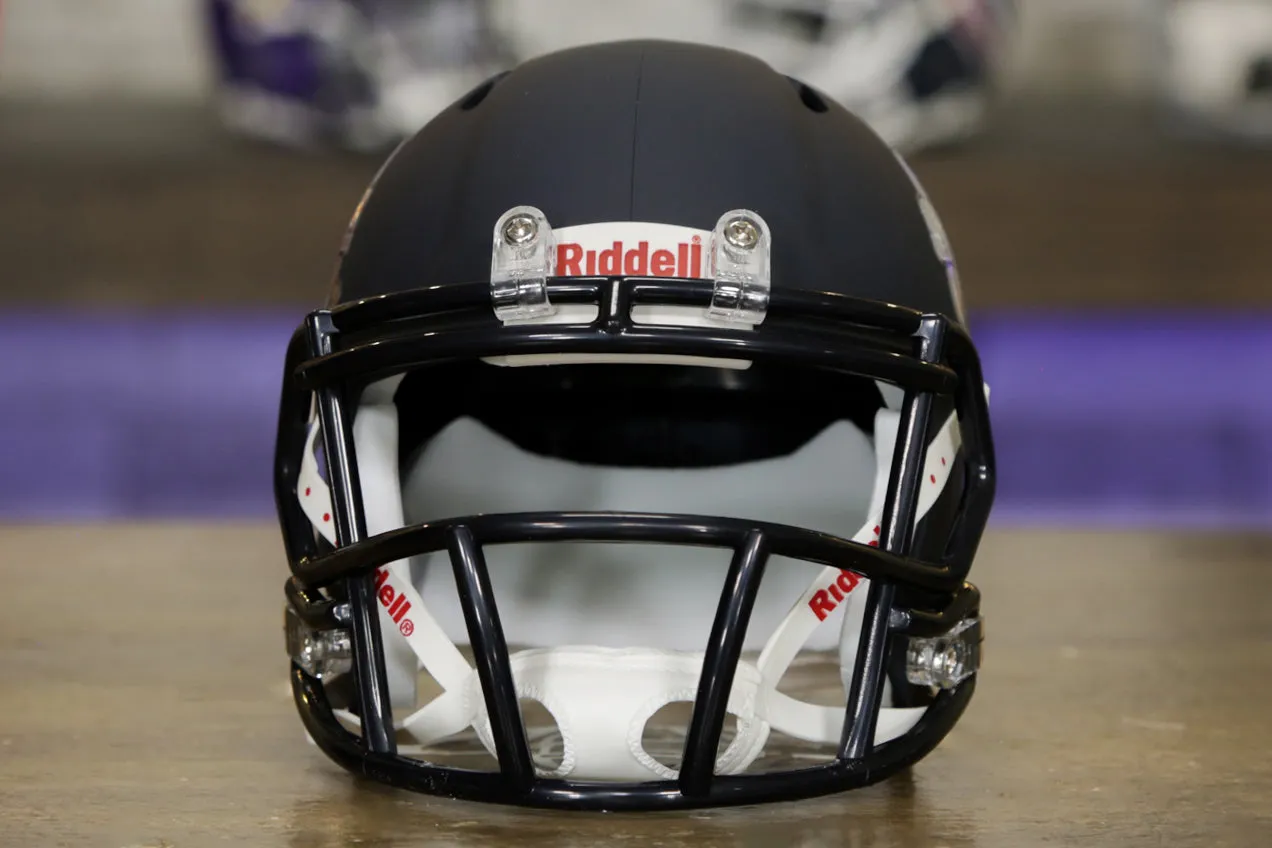 Utah State Aggies Riddell Speed Mini Helmet - Matte Navy