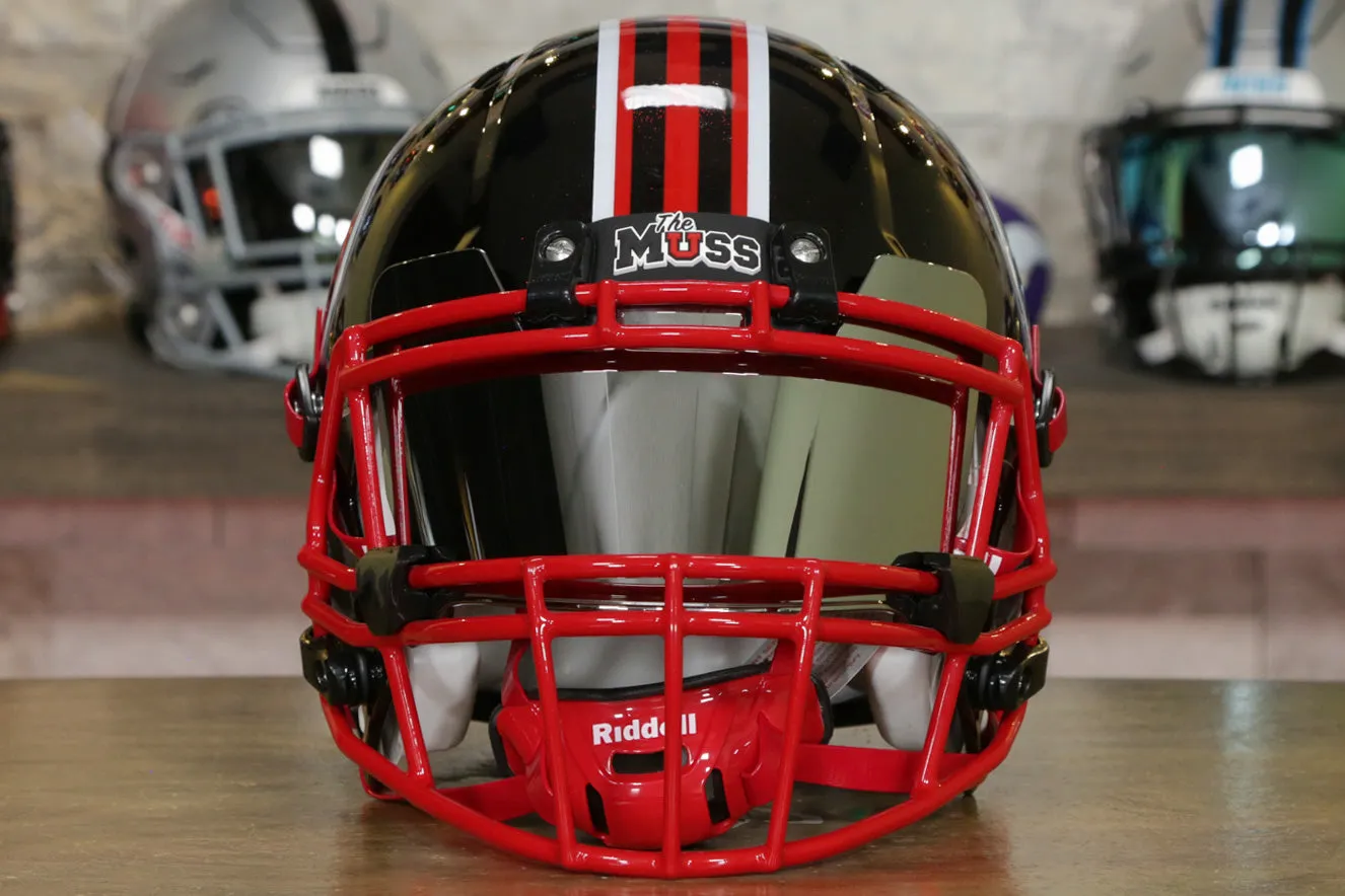 Utah Utes Riddell Speed Authentic Helmet - GG Edition 00448