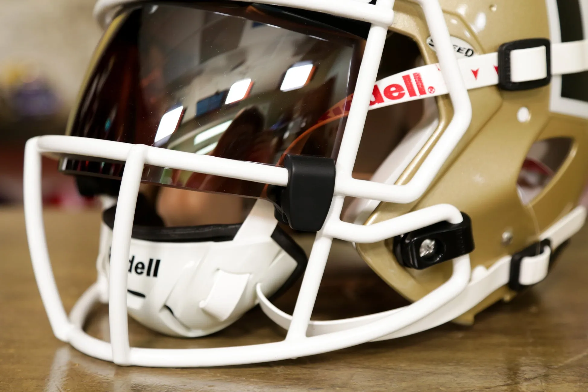 Vanderbilt Commodores Riddell Speed Authentic Helmet - GG Edition 00057