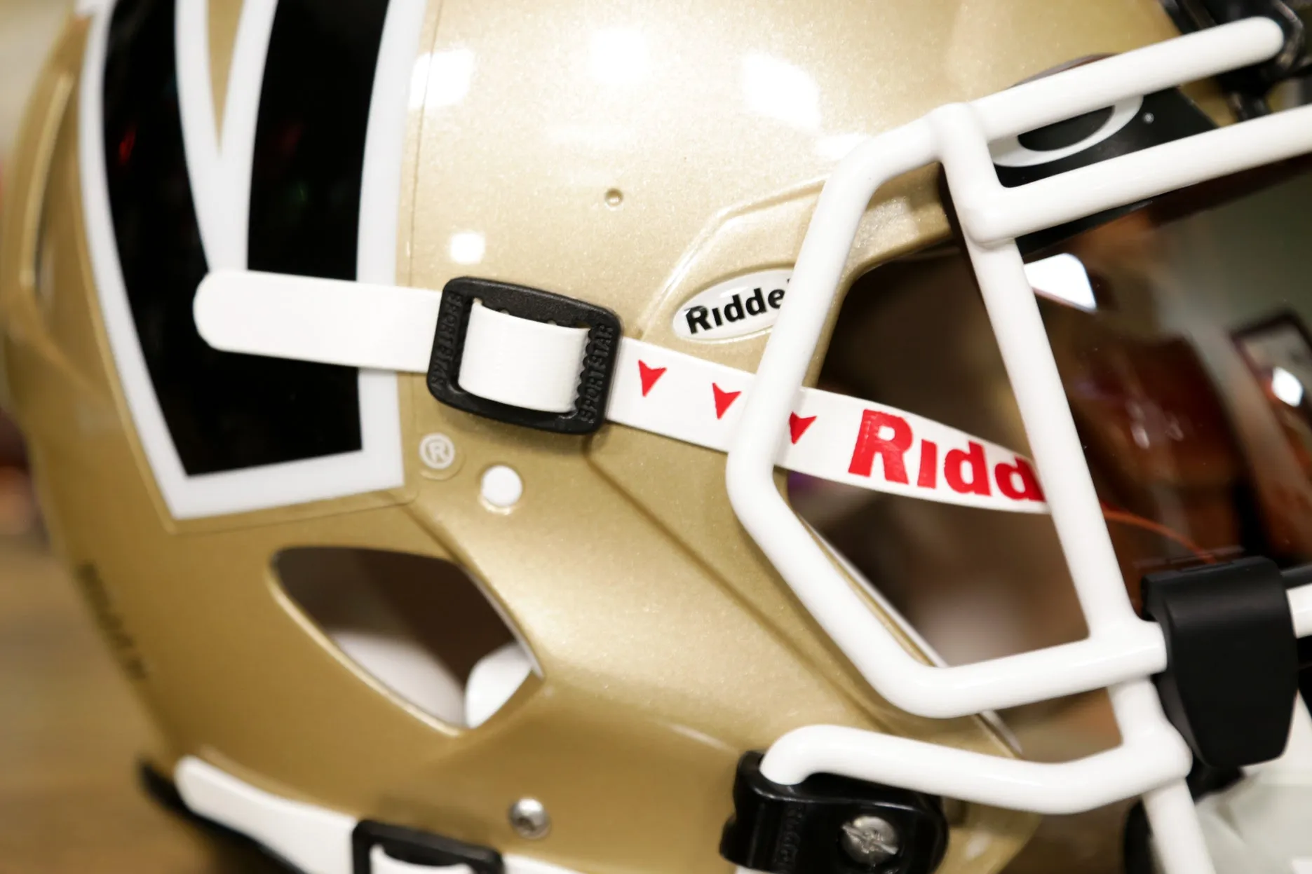 Vanderbilt Commodores Riddell Speed Authentic Helmet - GG Edition 00057