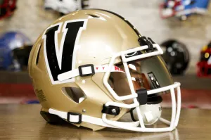 Vanderbilt Commodores Riddell Speed Authentic Helmet - GG Edition 00057