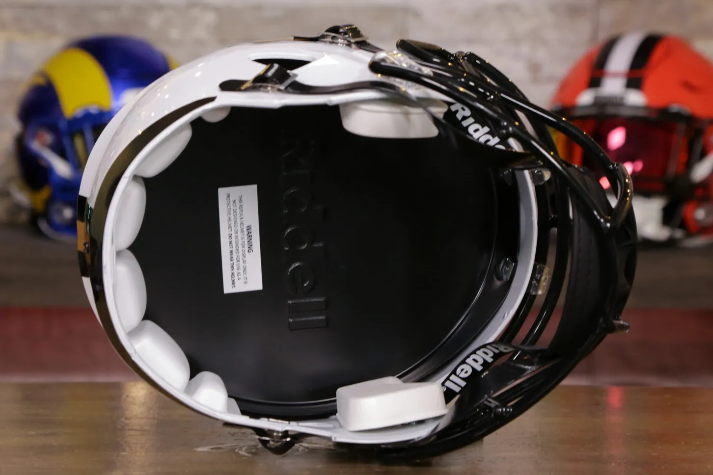 Vanderbilt Commodores Riddell Speed Display Helmet - White