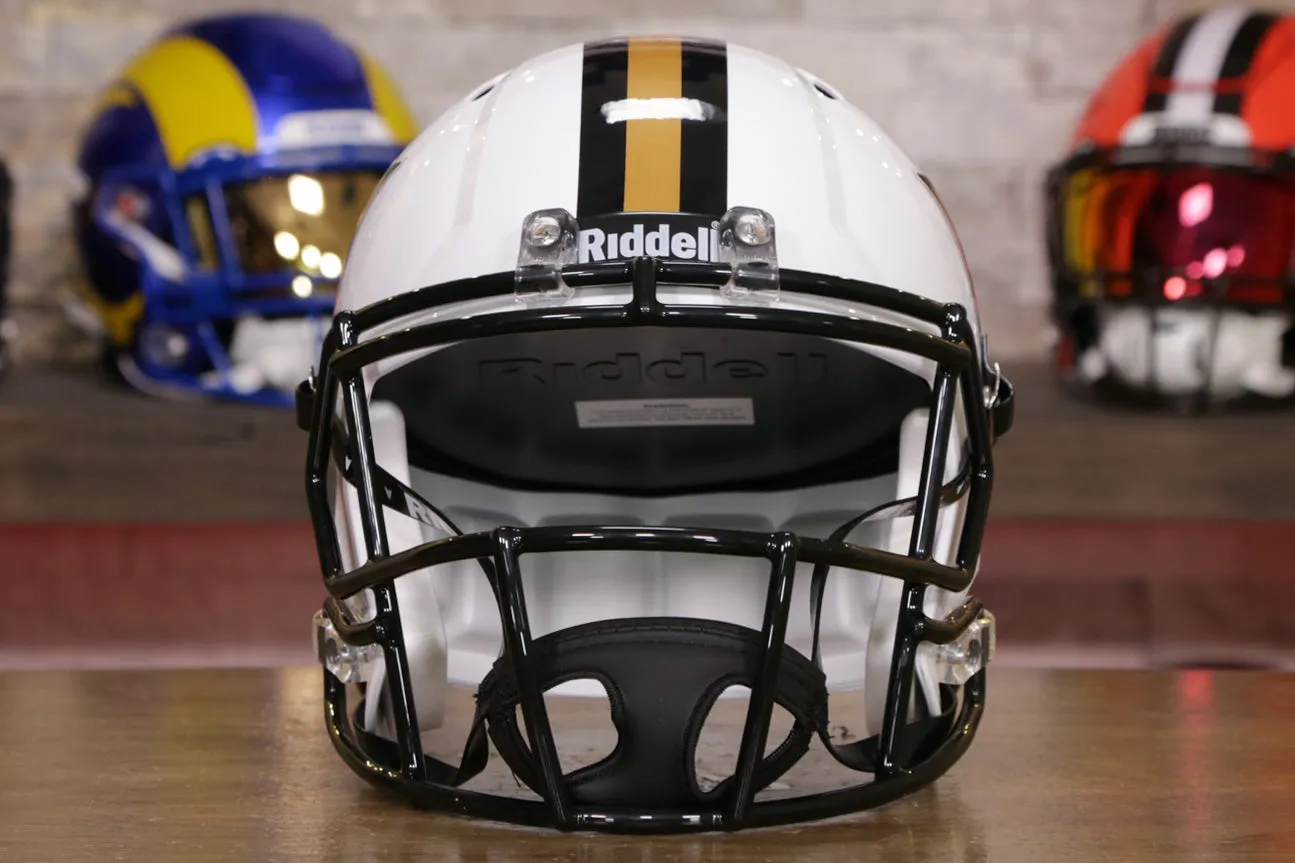 Vanderbilt Commodores Riddell Speed Display Helmet - White