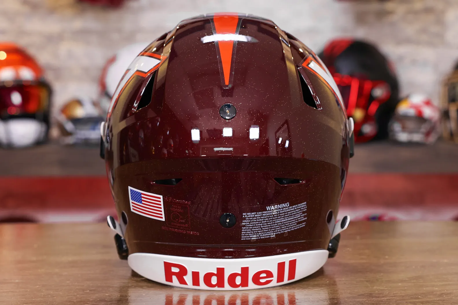 Virginia Tech Hokies Riddell SpeedFlex Helmet