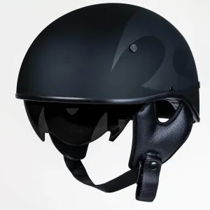Voss 707Frp Two-Tone Tribal Half Helmet