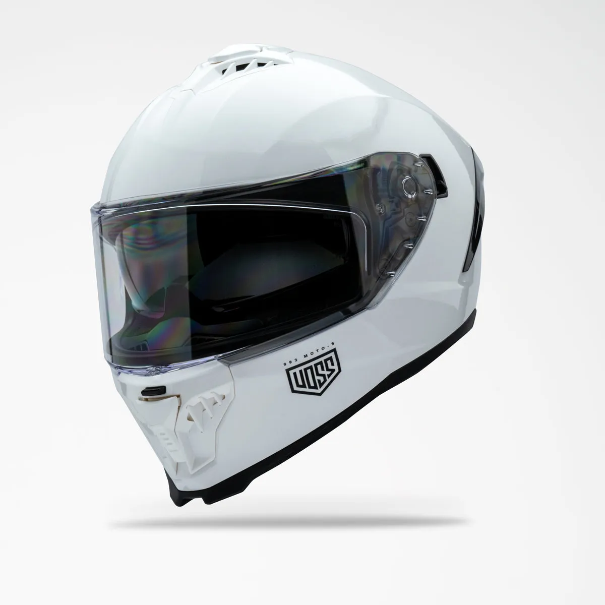 Voss 993 Moto-S Gloss White Helmet