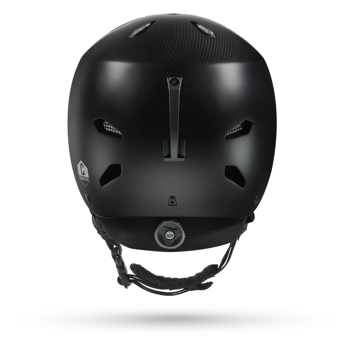 Watts Carbon Fiber Asian Fit Winter Helmet (Barn Deal)