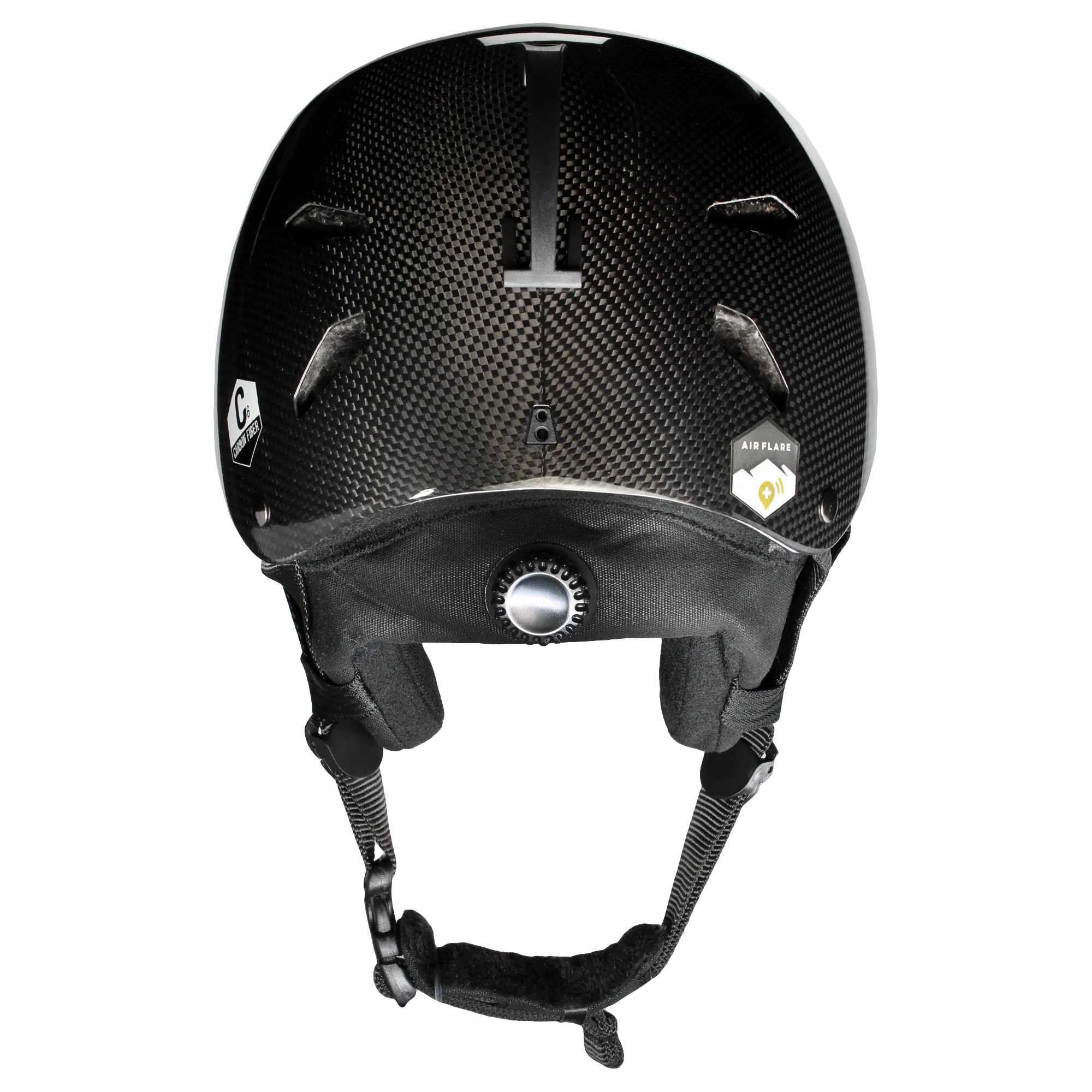 Watts Carbon Fiber Asian Fit Winter Helmet (Barn Deal)