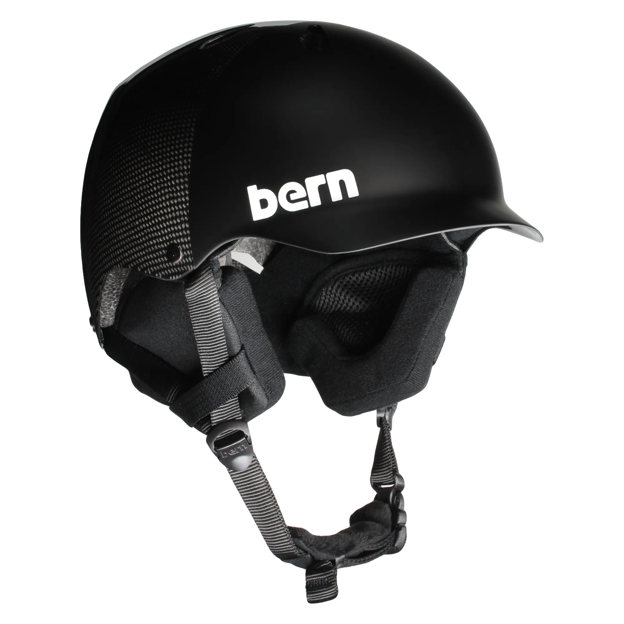 Watts Carbon Fiber Asian Fit Winter Helmet (Barn Deal)
