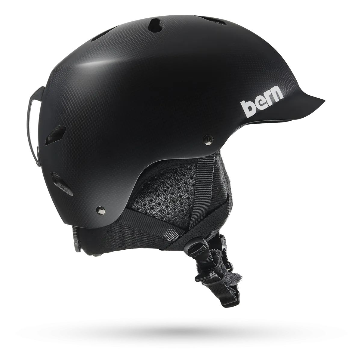 Watts Carbon Fiber Asian Fit Winter Helmet (Barn Deal)